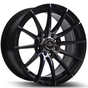 Forzza Atom 7X15 4X100/108 ET25 73,1 Black Magic Machined