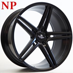 Forzza Bosan 10,5X21 5X112 ET38 66,45 Satin Black FLOW FORMING (NP)
