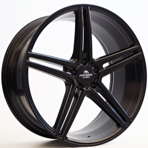 Forzza Bosan 9,5X21 5X112 ET30 66,45 Satin Black FLOW FORMING