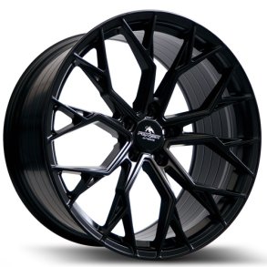 Forzza Titan 8X18 5X100 ET42 73,1 Satin Black