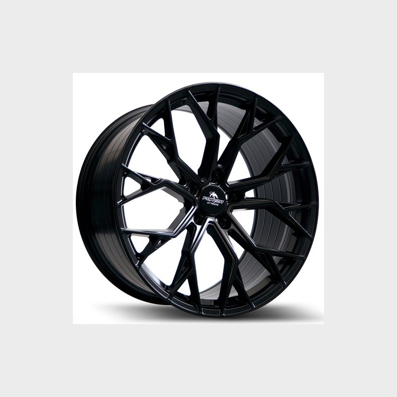 Forzza Titan 8X18 5X100 ET42 73,1 Satin Black
